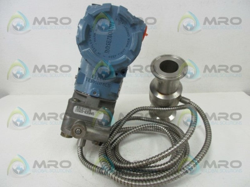 ROSEMOUNT 3051CG3A22A1BB4P1Q4SA PRESSURE TRANSMITTER  UNMP