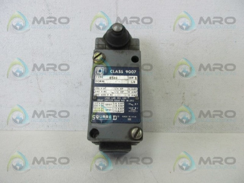 SQUARE D 9007-B54G LIMIT SWITCH  UNMP