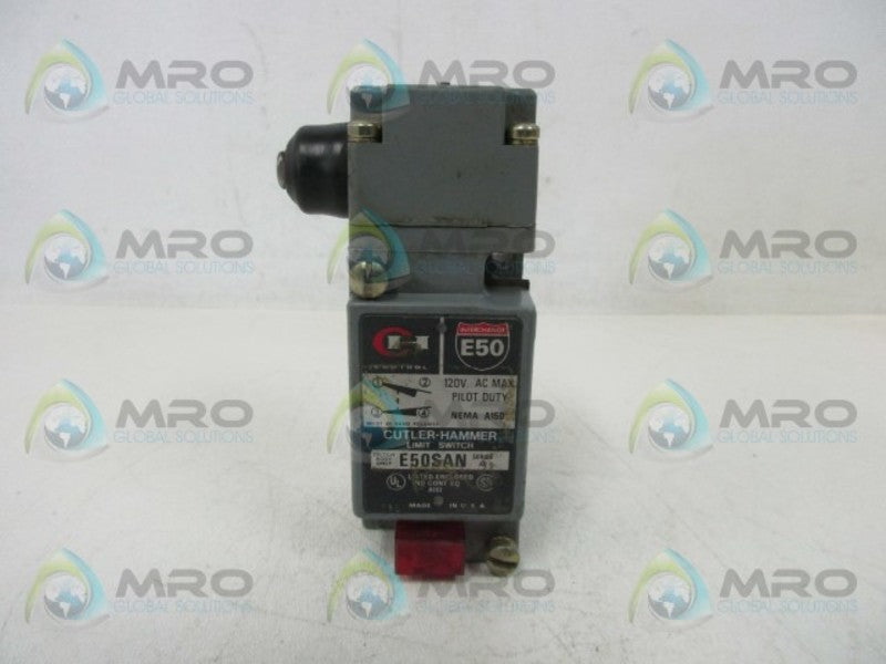 CUTLER HAMMER E50SAN LIMIT SWITCH  UNMP