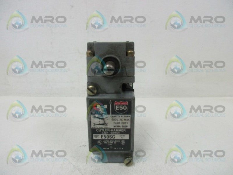CUTLER HAMMER E50SG LIMIT SWITCH  UNMP