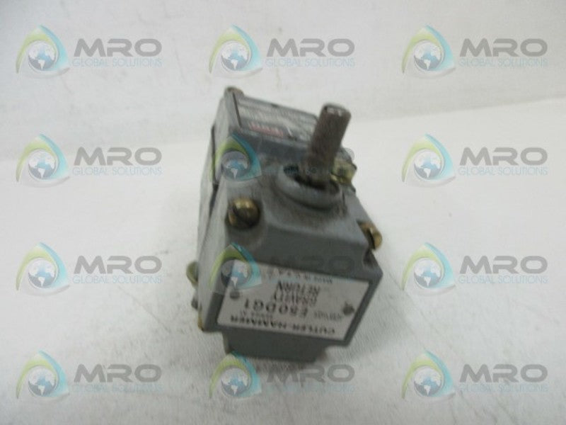 CUTLER HAMMER E50SG LIMIT SWITCH  UNMP