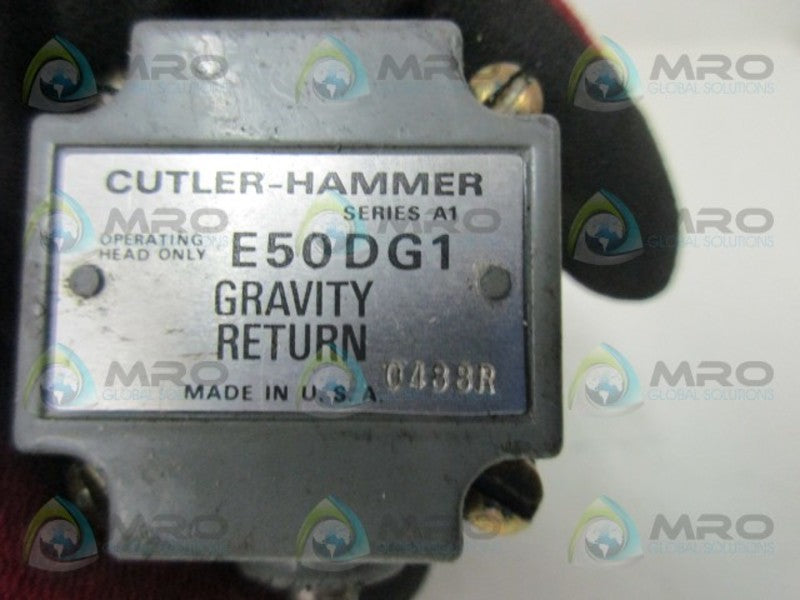 CUTLER HAMMER E50SG LIMIT SWITCH  UNMP