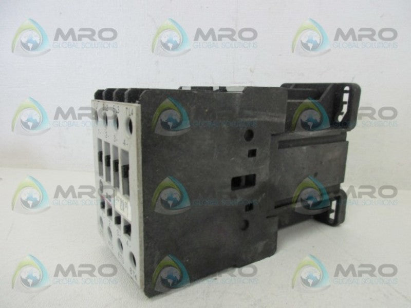GENERAL ELECTRIC CL03D400M 120-125VDC CONTACTOR  UNMP