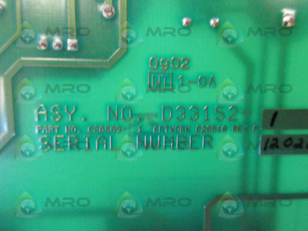 STOCK EQUIPMENT C20509-1 CIRCUIT BOARD  NSNP