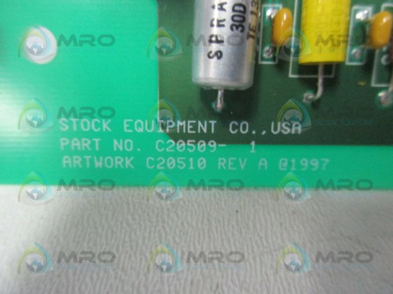 STOCK EQUIPMENT C20509-1 CIRCUIT BOARD  NSNP