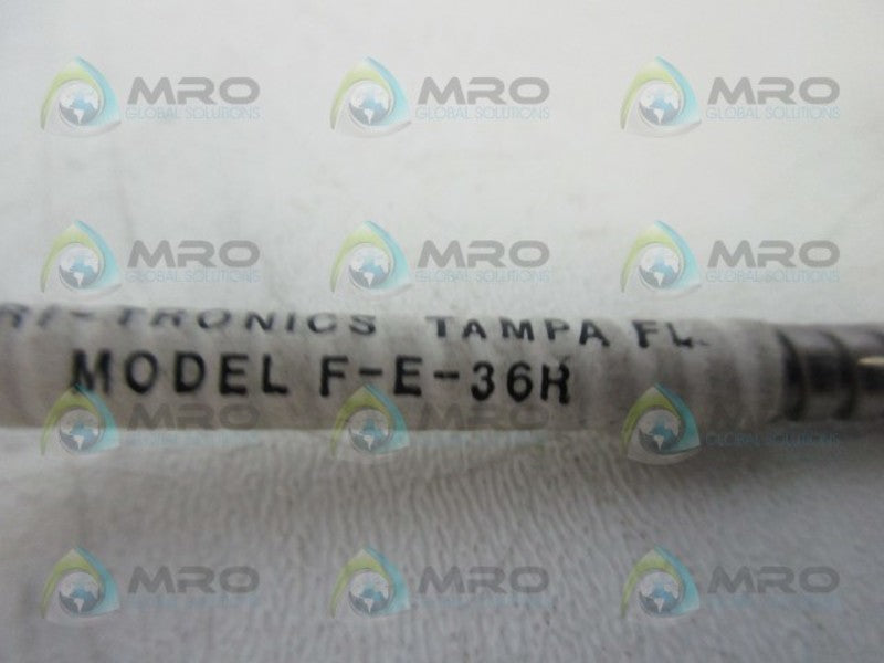 TRI-TRONICS F-E-36R FIBER OPTIC LIGHT GUIDE  UNMP