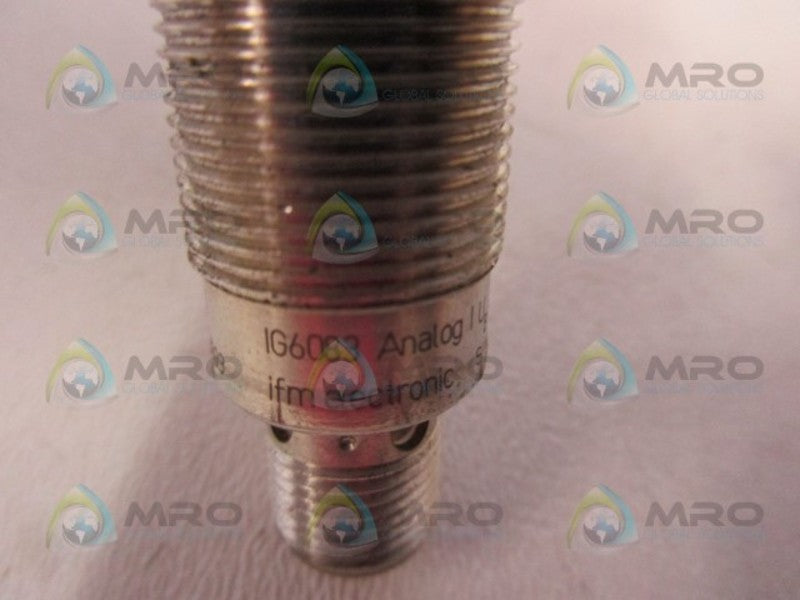 IFM EFECTOR IG6083 PROXIMITY SENSOR  UNMP
