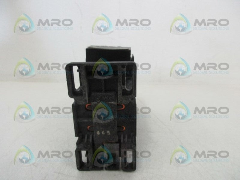 GENERAL ELECTRIC RL4RD040T CONTACTOR  UNMP