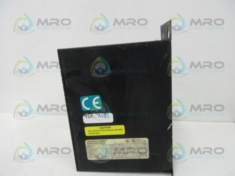 GIDDINGS & LEWIS DSM030 AC SERVO DRIVE  UNMP