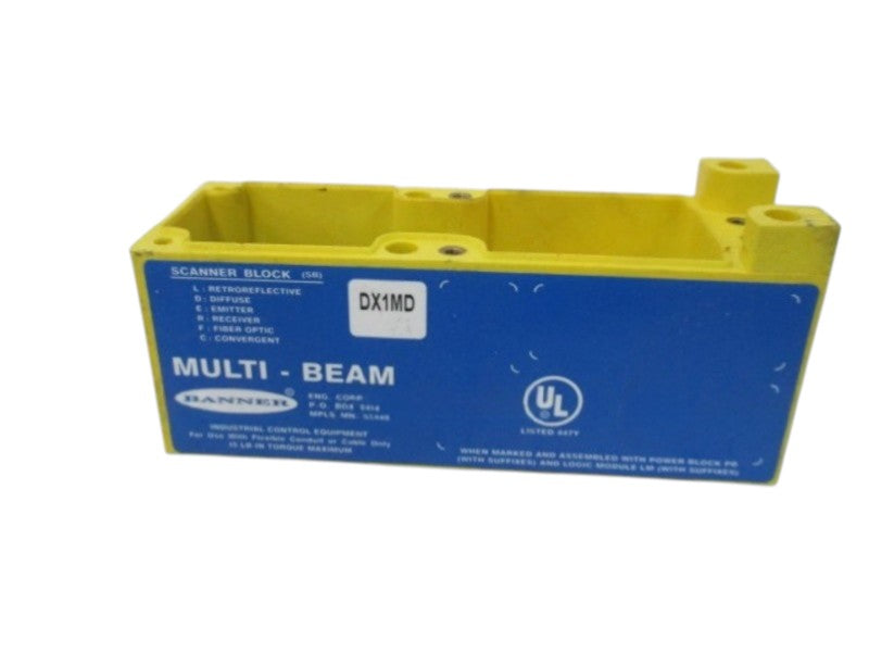 BANNER ENGINEERING DX1MD SCANNER BLOCK  UNMP