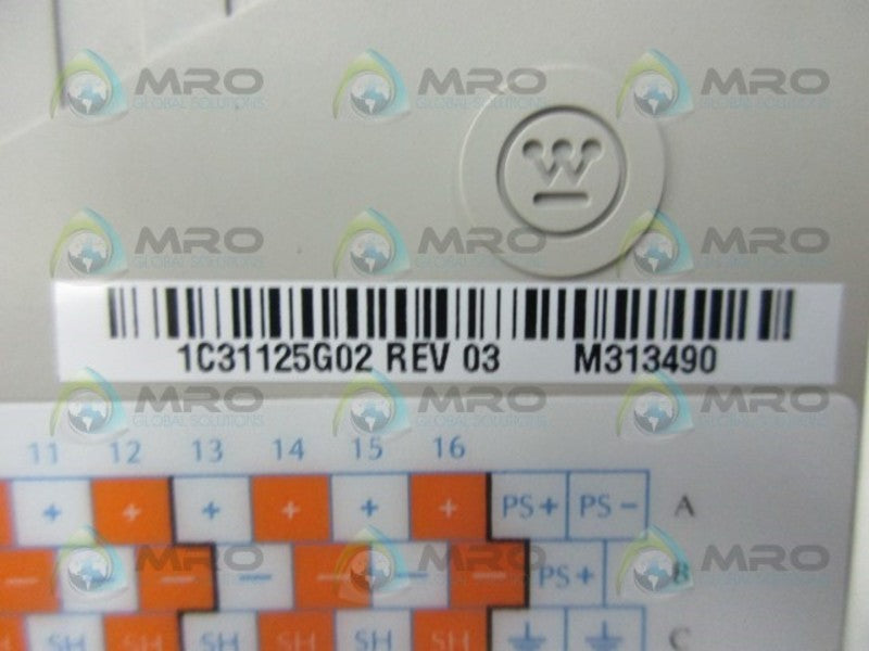 WESTINGHOUSE 1C31125G02 DIGITAL OUTPUT PERSONALITY MODULE  NSNP