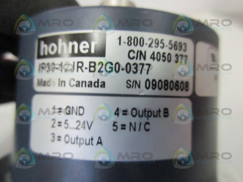HOHNER TP30-12JR-82G0-0377 ENCODER  NSMP