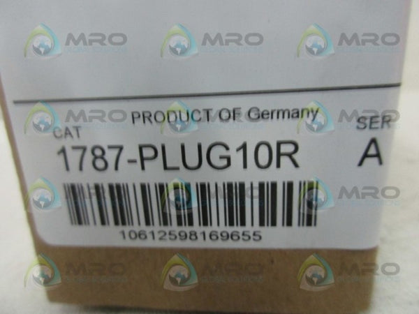 ALLEN BRADLEY 1787-PLUG10R SER. A DATE: 2010  NSFS