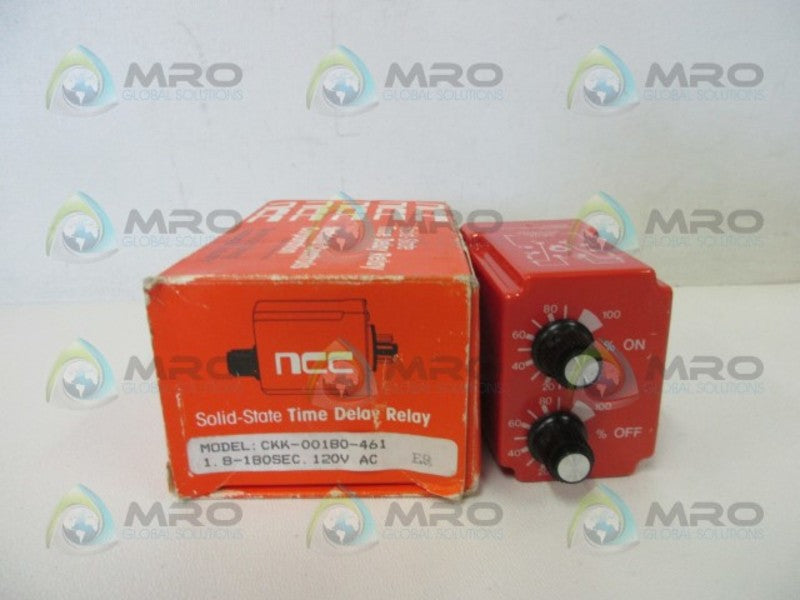 NCC CKK-180-461 SOLID STATE TIMER  NSMP