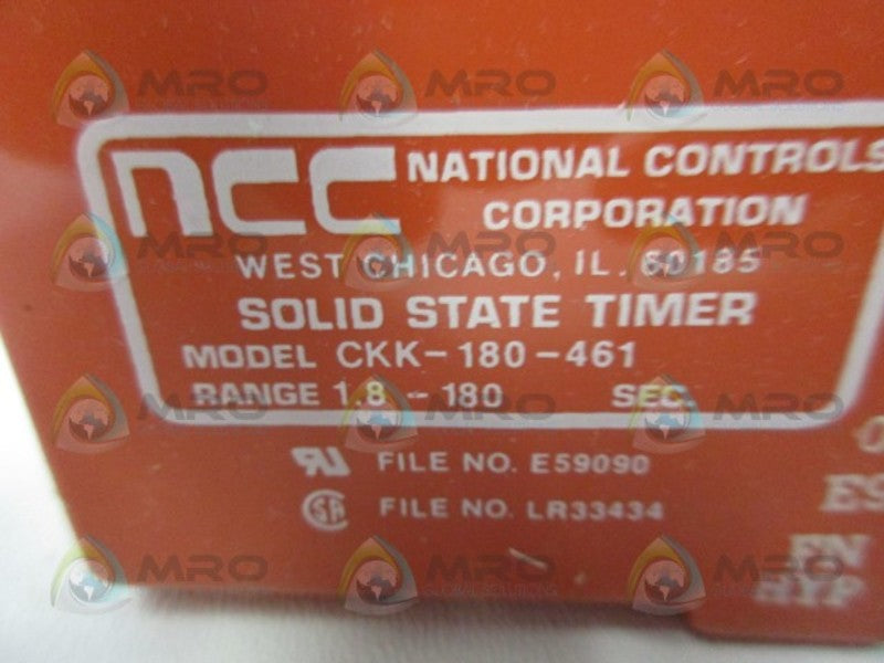NCC CKK-180-461 SOLID STATE TIMER  NSMP