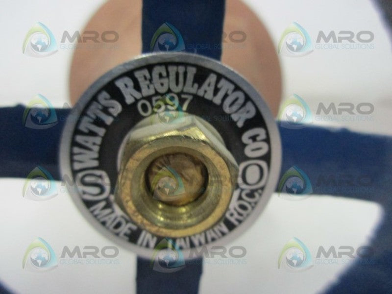 WATTS REGULATOR 0597 PRESSURE REGULATOR  NSNP