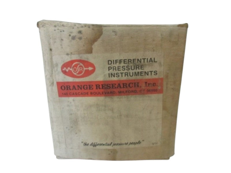 ORANGE RESEARCH 2021FG-1C-3.5BX DIFFERENTIAL PRESSURE GAUGE 0-3  NSMP