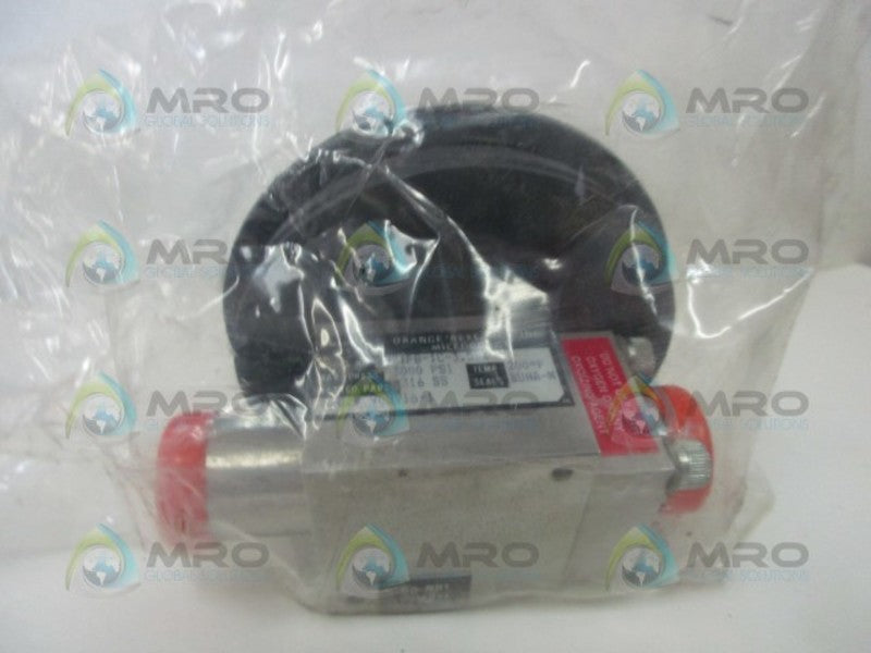 ORANGE RESEARCH 2021FG-1C-3.5BX DIFFERENTIAL PRESSURE GAUGE 0-3  NSMP