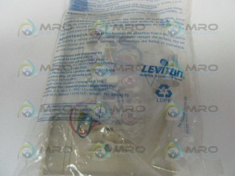 LEVITON 40244-I TELEPHONE WALL JACK  NSMP