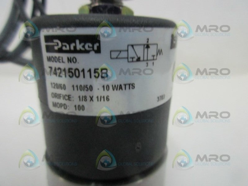 PARKER 742150115B 3 WAY VALVE  NSNP