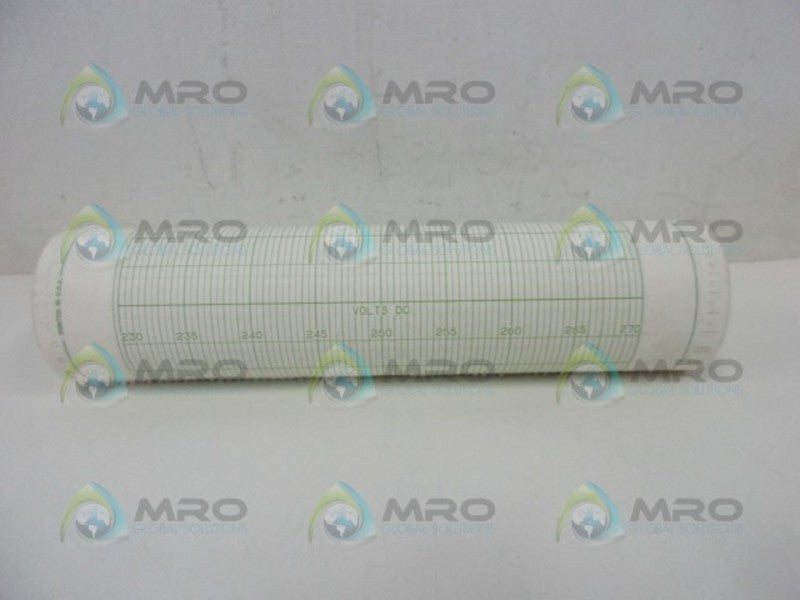 LEEDS & NORTHRUP 544072 CHART PAPER  NSMP