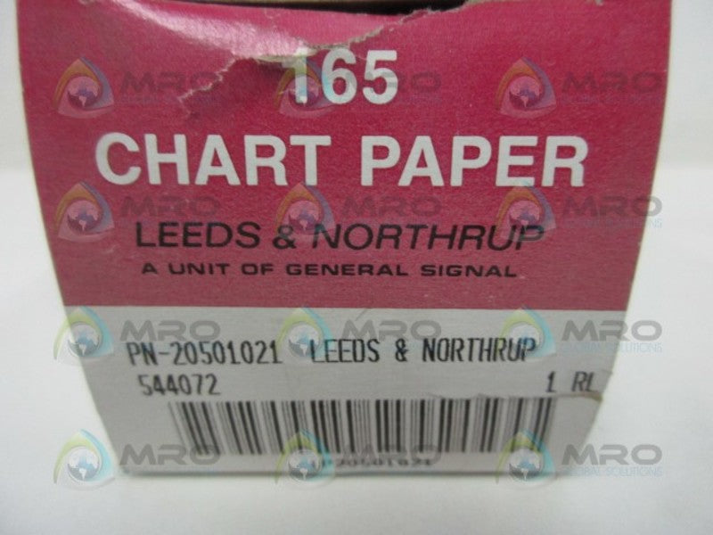 LEEDS & NORTHRUP 544072 CHART PAPER  NSMP