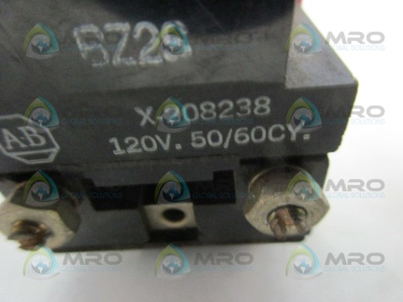 INDUSTRIAL SPARE PART X-208238 GREEN PUSH BUTTON  UNMP