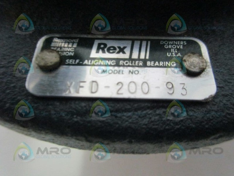 REXNORD XFD-200-93 SELF-ALIGNING ROLLER BEARING  NSNP