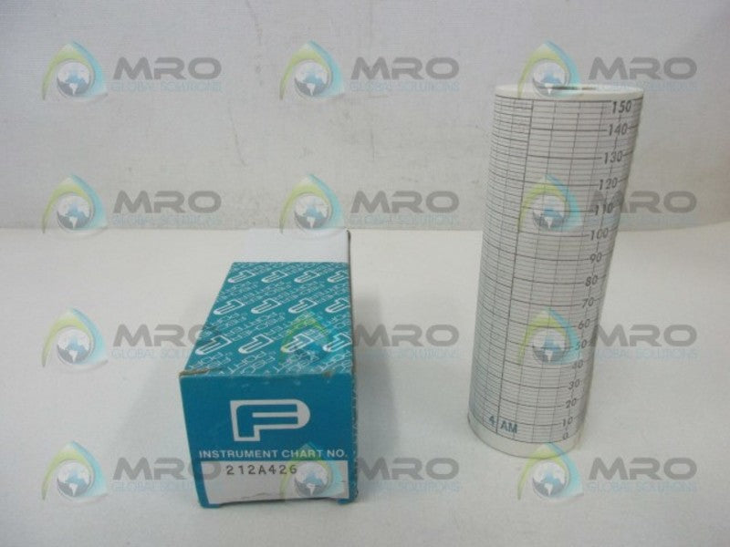 FISHER & PORTER 212A426 ROLL CHART  NSMP
