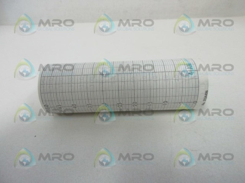 FISHER & PORTER 212A426 ROLL CHART  NSMP