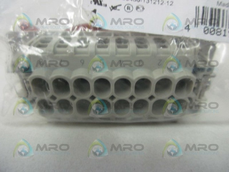 WEIDMULLER 1207700000 CONNECTOR INSERT FEMALE  NSMP
