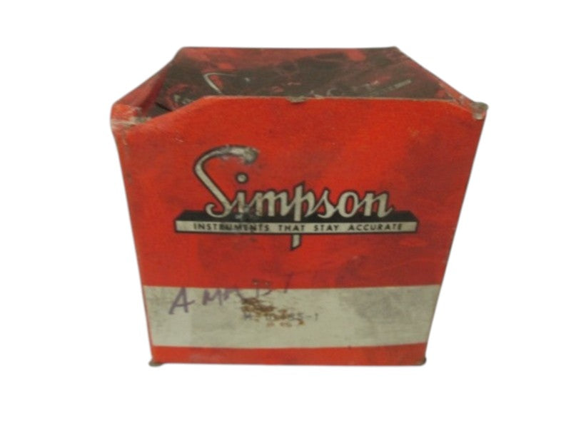 SIMPSON M10485-1 DC AMPMETER  NSMP