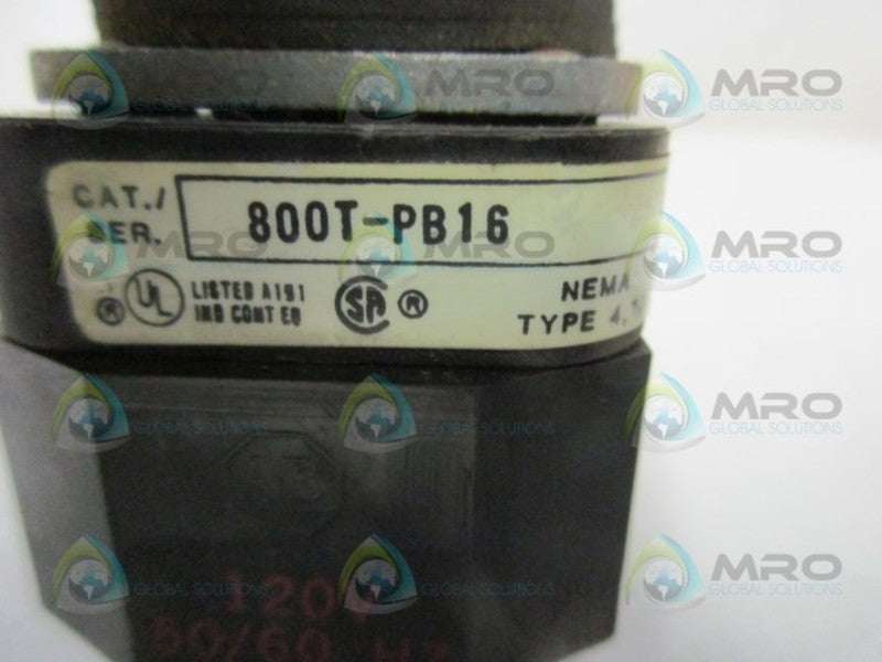 INDUSTRIAL SPARE PART 800T-PB16 SER T PUSHBUTTON  UNMP