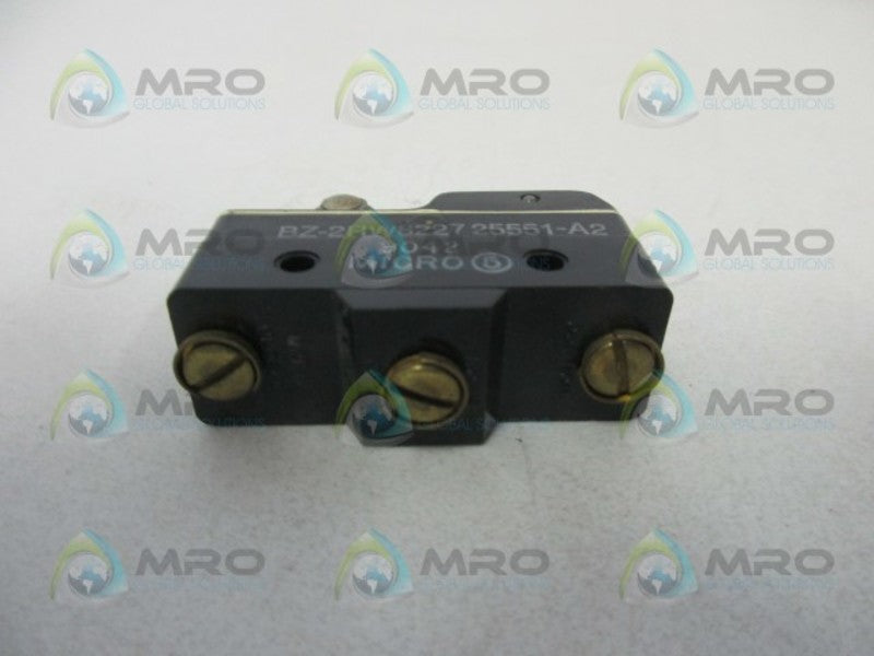 MICRO SWITCH BZ-2RW822725551-A2 LIMIT SWITCH  UNMP