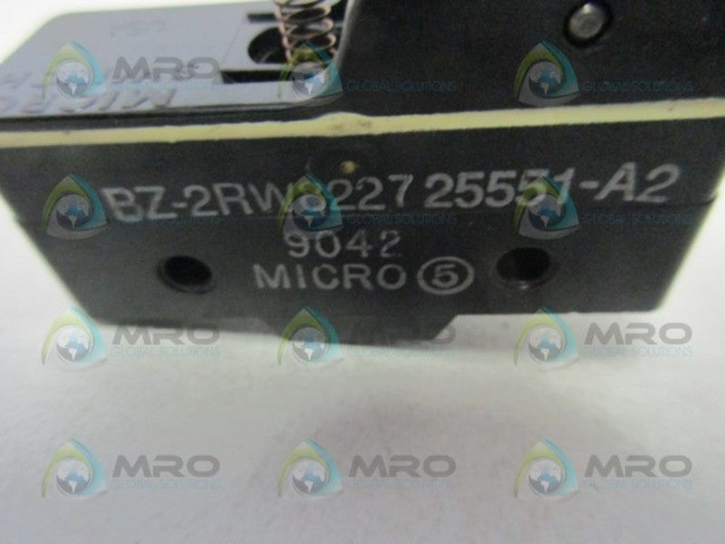 MICRO SWITCH BZ-2RW822725551-A2 LIMIT SWITCH  UNMP