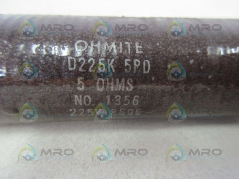 OHMITE D225K5R0 RESISTOR  NSNP