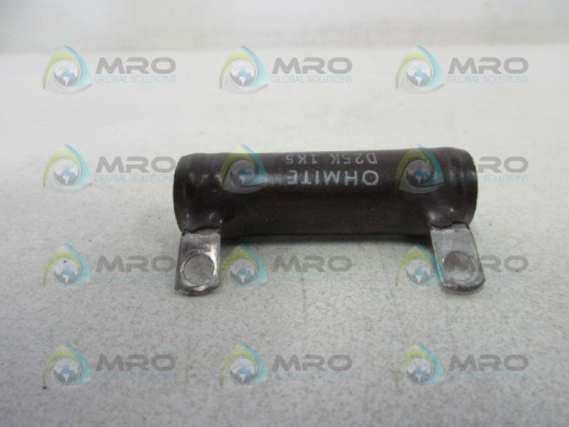 OHMITE D25K1K5 RESISTOR  NSNP
