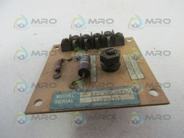 PILLAR AB1966-1 CIRCUIT BOARD  UNMP