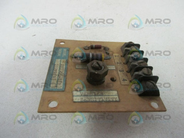 PILLAR AB1966-1 CIRCUIT BOARD  UNMP