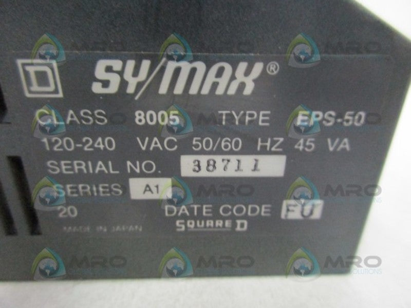 SQUARE D 8005-EPS-50 MODULE POWER SUPPLY  UNMP