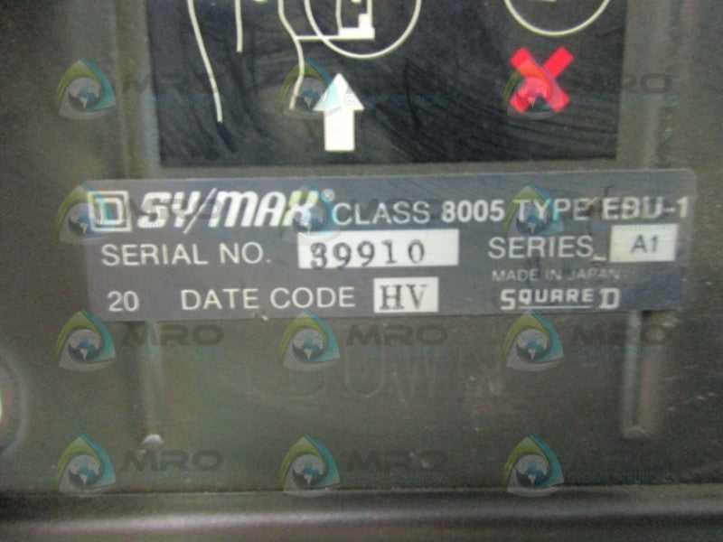 SQUARE D 8005-EBU-1 EXPANSION BASE UNIT  UNMP