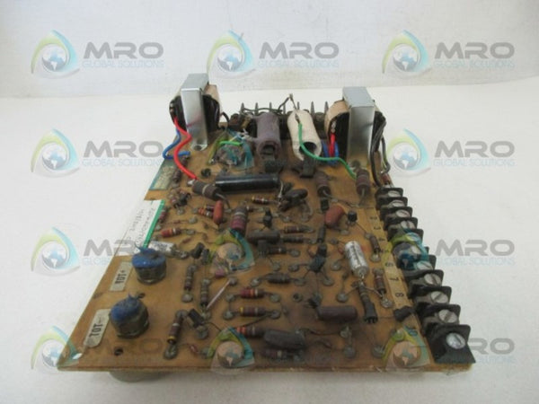 PILLAR TECHNOLOGIES AB781-1 CIRCUIT BOARD  UNMP