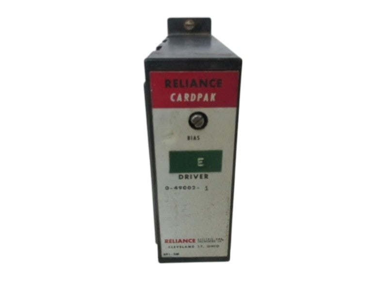 RELIANCE 0-49002-1 DRIVER CARDPAK MODULE  UNMP