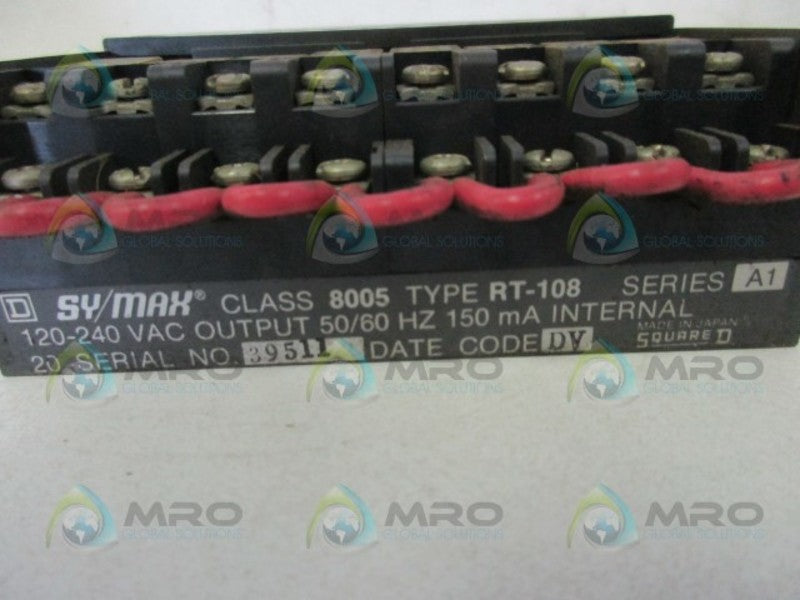 SQUARE D 8005-RT-108 OUTPUT MODULE  UNMP