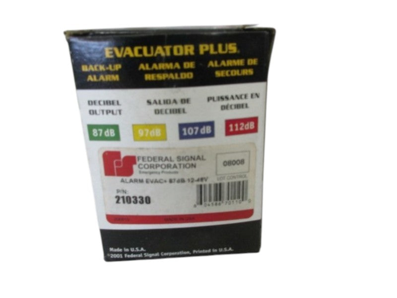 INDUSTRIAL SPARE PART 210330 BACK UP ALARM  NSMP
