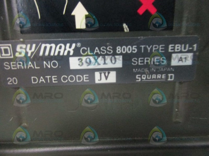 SQUARE D 8005-EBU-1 PLC CPU EXPANSION BASE UNIT  UNMP