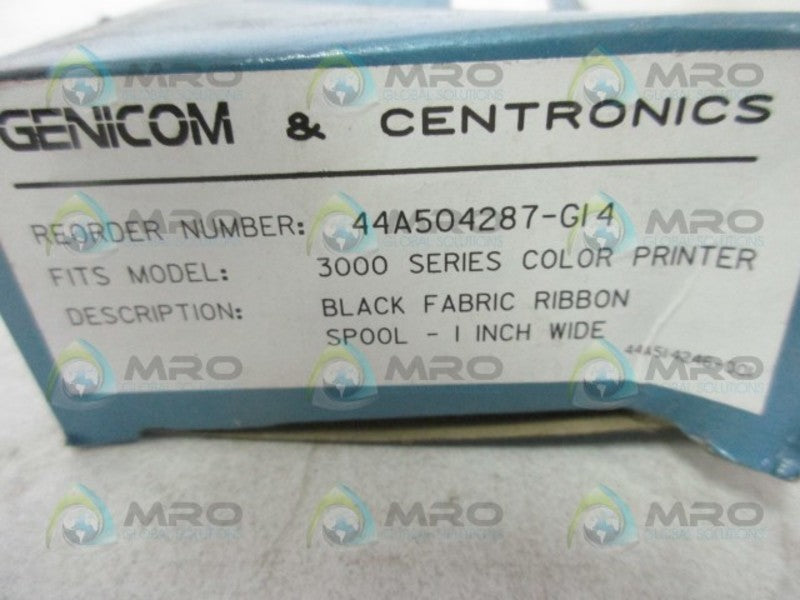 GENICOM 44A504287-G14 BLACK RIBBON FABRIC  NSMP