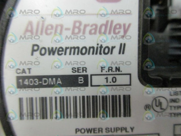 ALLEN BRADLEY 1403-DMA SER. B FRN. 1.0 DISPLAY MODULE  UNMP
