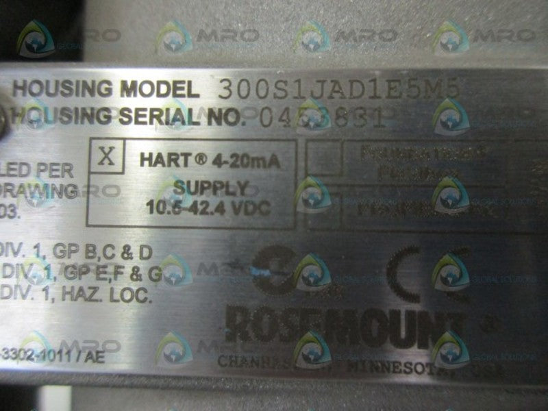 ROSEMOUNT 3051S2CD2A2F12A1JD1E5L4M5 PRESSURE TREANSMITTER  UNMP