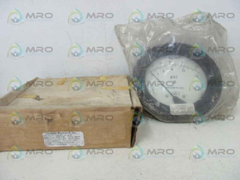 ORANGE RESEARCH 1201PG-1C-4.5F DIFFERENTIAL PRESSURE INSTRUMENT  NSMP